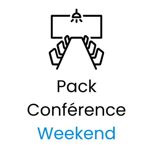 Pack Complet conférence Week-end (8h-18h)