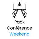 Pack Complet conférence Week-end (8h-18h)